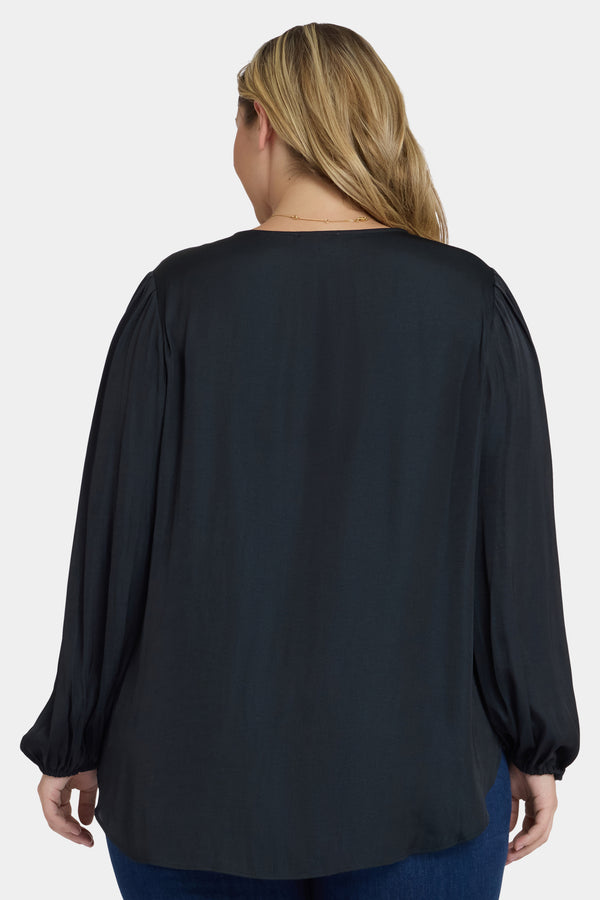 Nydj Elsie Blouse In Plus Size