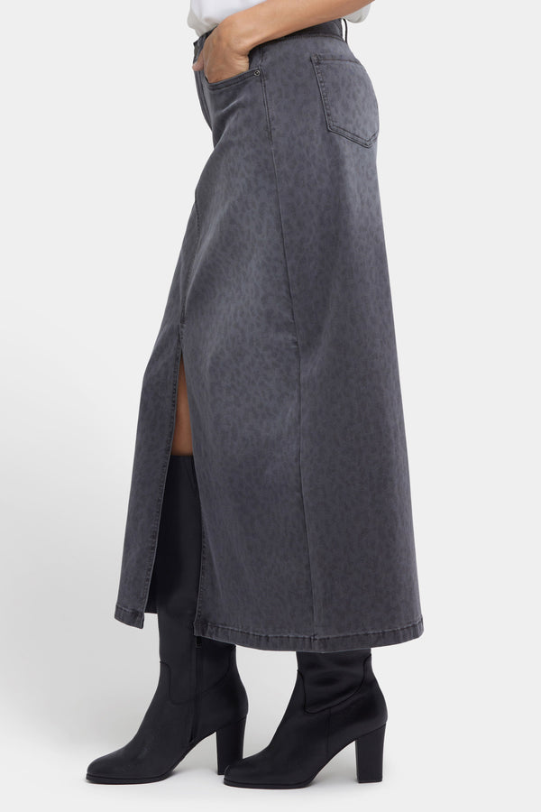 Nydj High Rise Long Skirt
