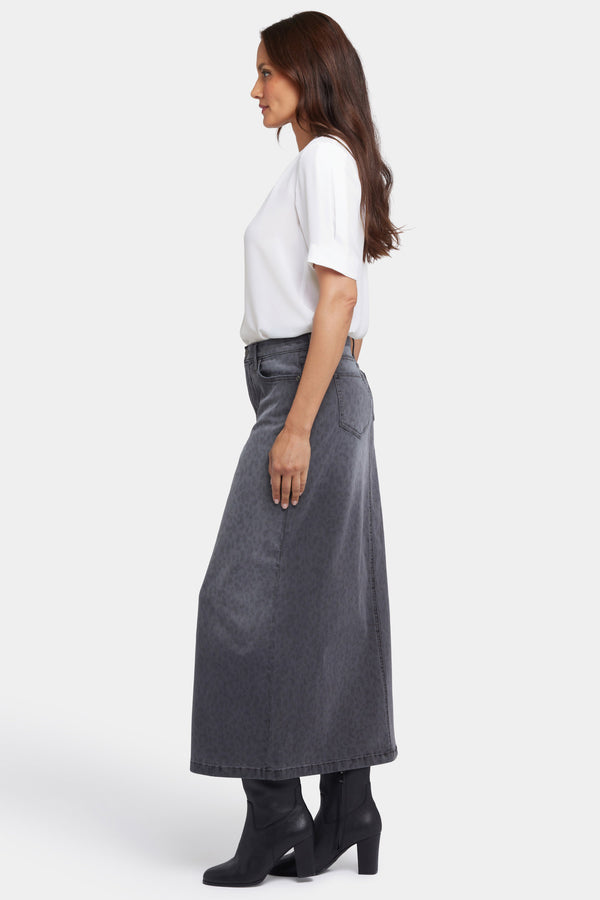 Nydj High Rise Long Skirt