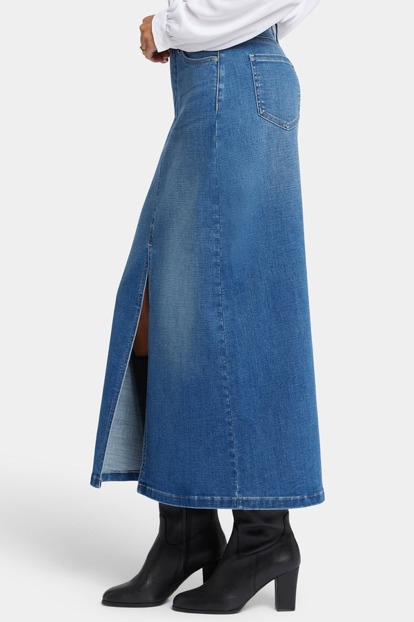 Nydj High Rise Long Skirt