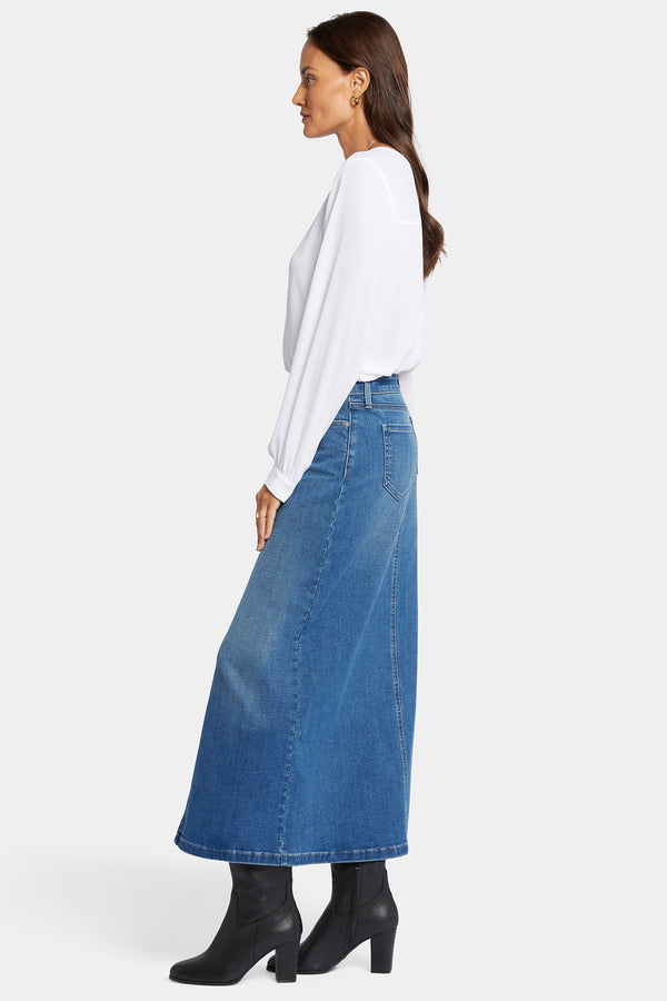 Nydj High Rise Long Skirt