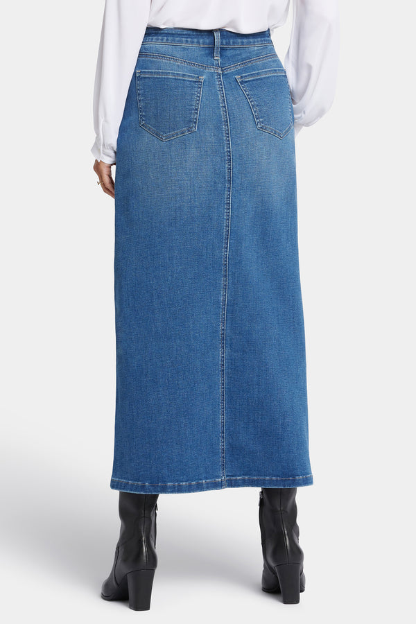nydj High Rise Long Skirt