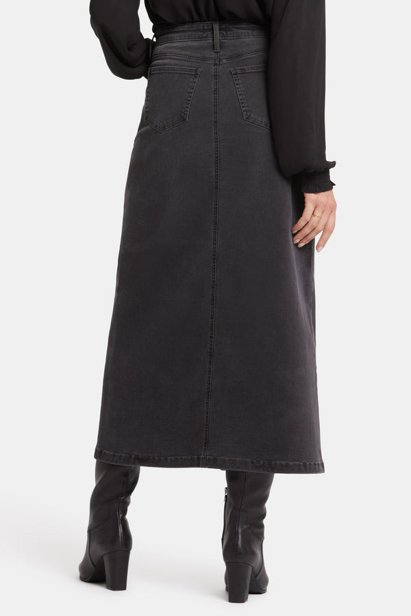 nydj High Rise Long Skirt