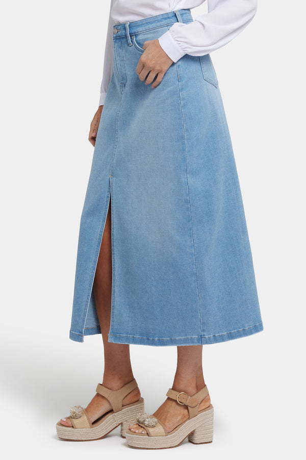 Nydj High Rise Long Skirt
