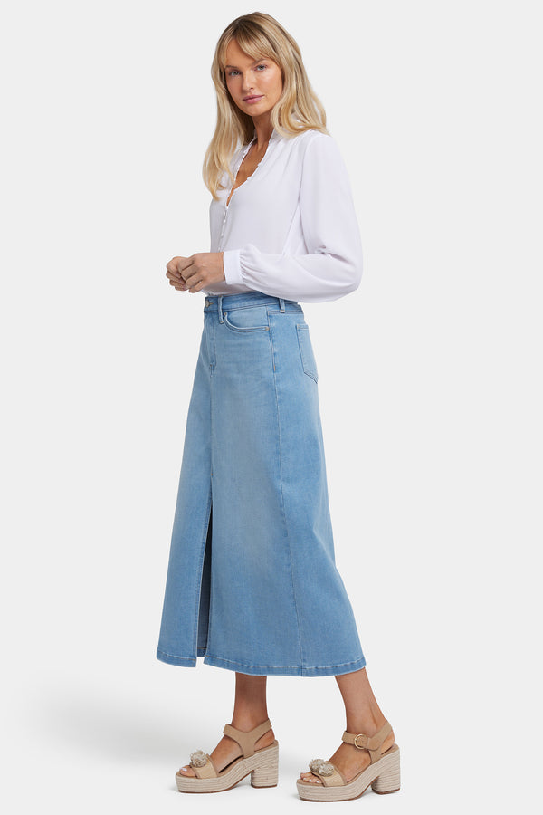 Nydj High Rise Long Skirt