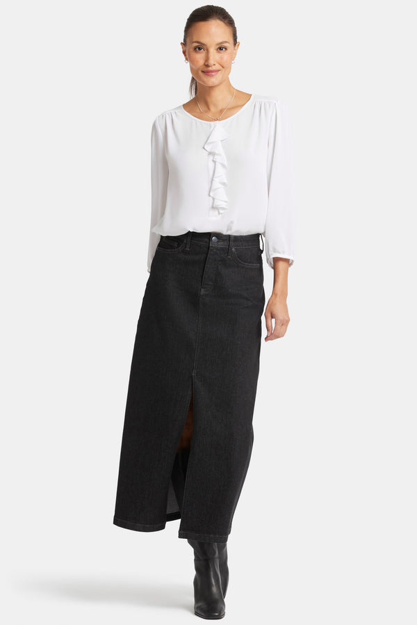 Nydj High Rise Long Skirt