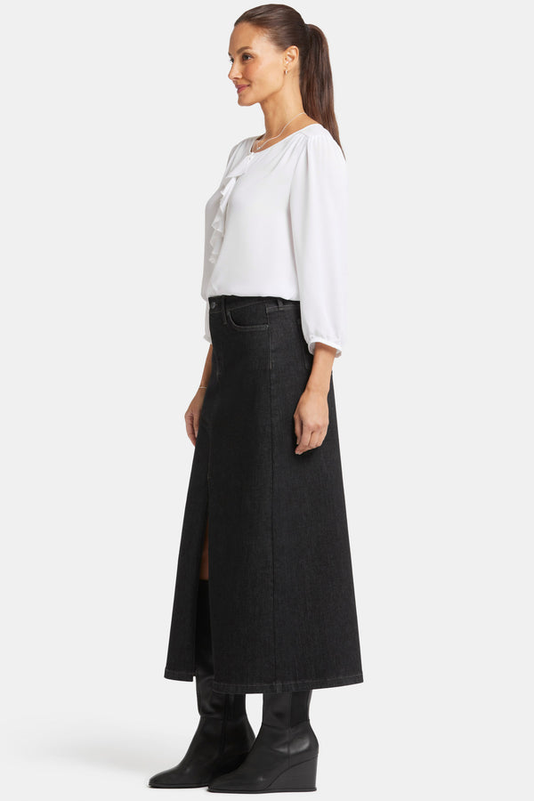 Nydj High Rise Long Skirt