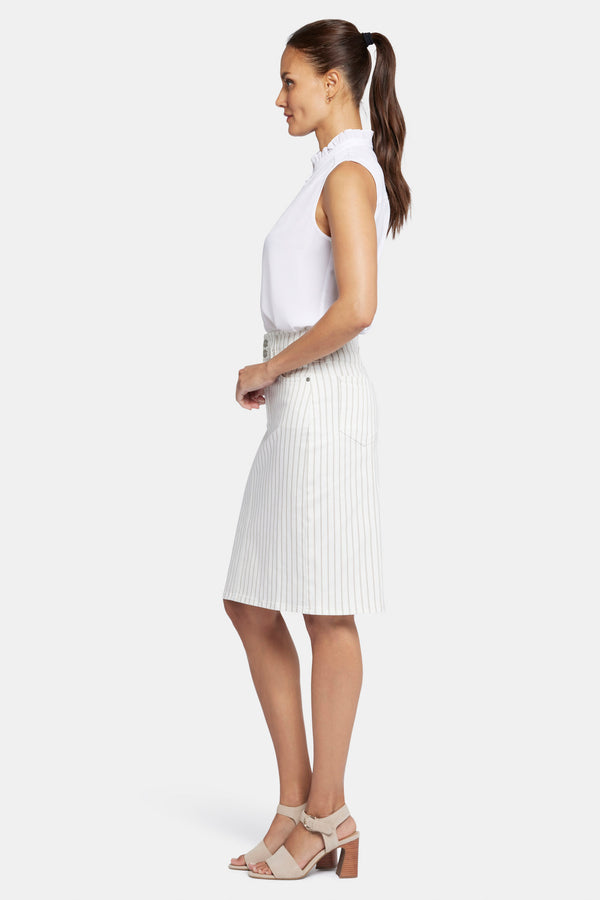 Nydj High Waist Skirt In Petite