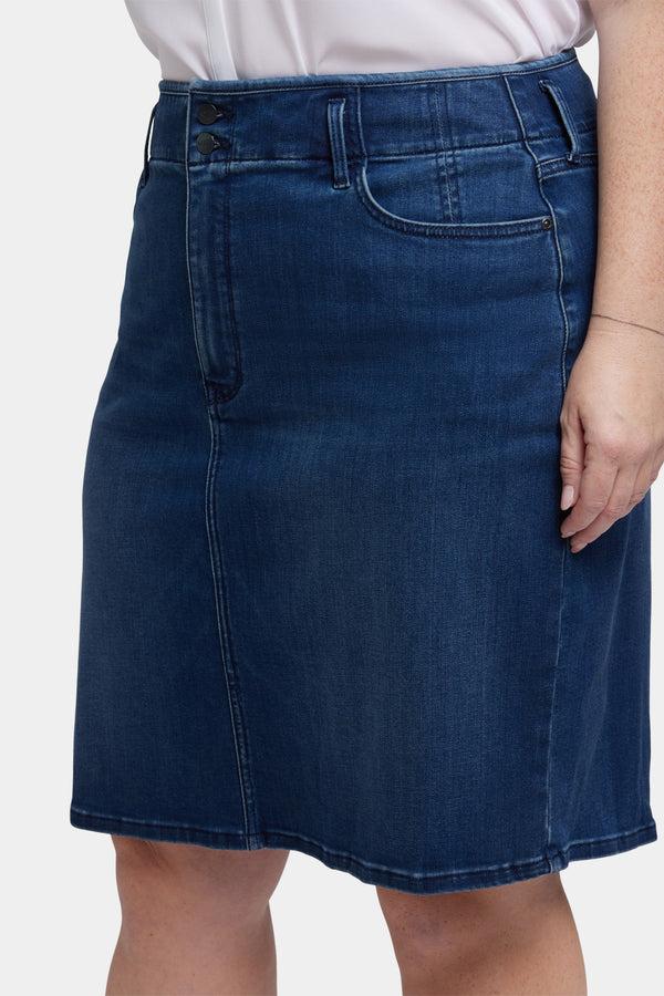 Nydj High Waist Skirt In Plus Size