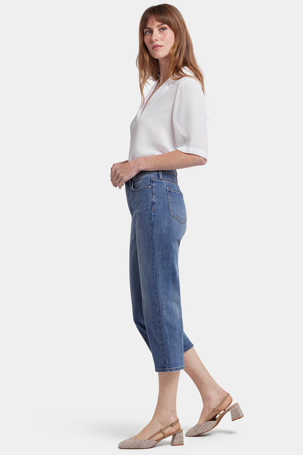 Nydj Joni Relaxed Capri Jeans In Petite