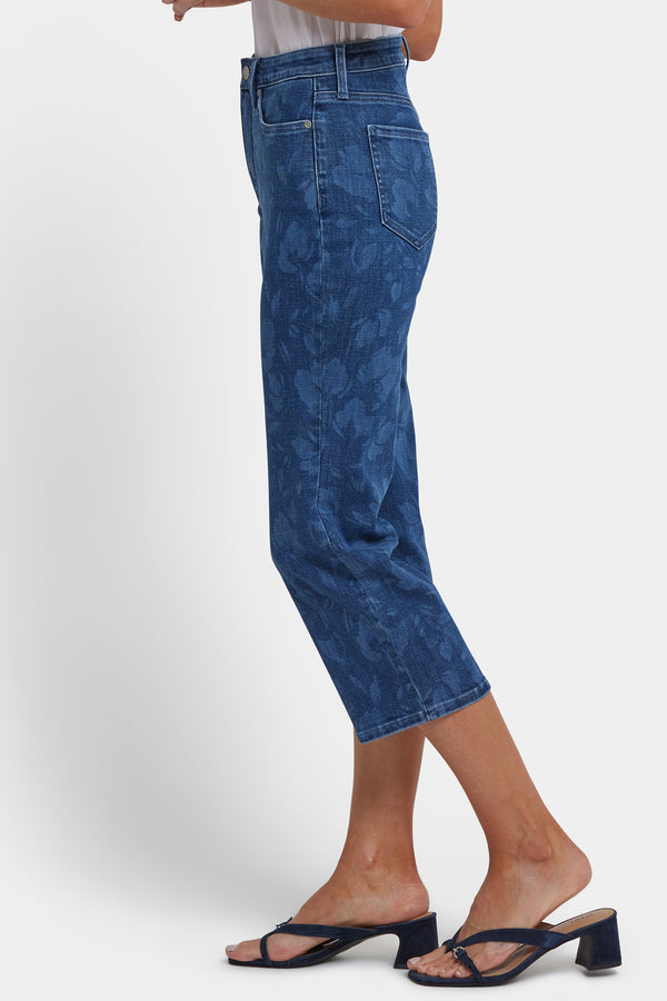 Nydj Joni Relaxed Capri Jeans In Petite