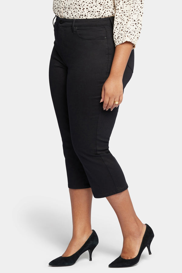 Nydj Joni Relaxed Capri Jeans In Plus Size