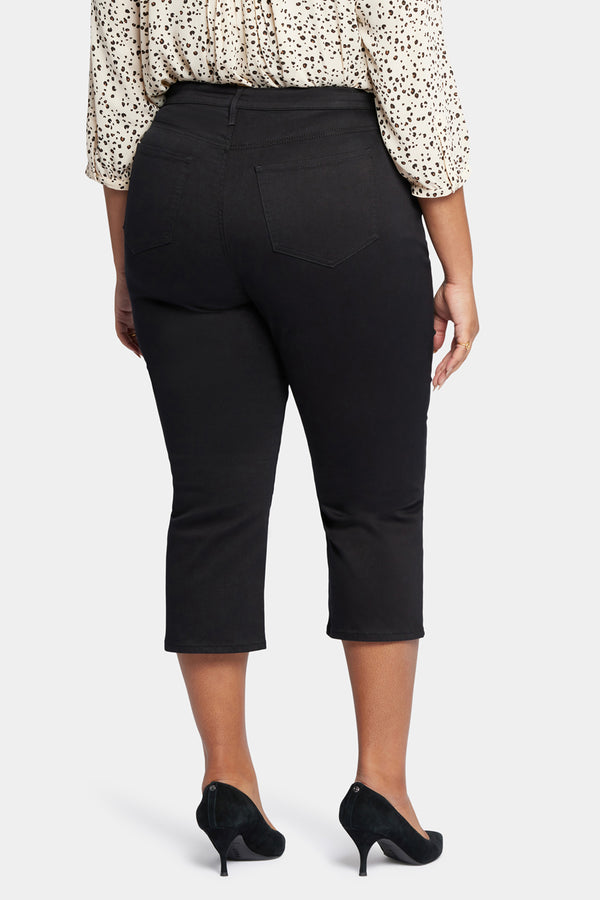nydj Joni Relaxed Capri Jeans In Plus Size