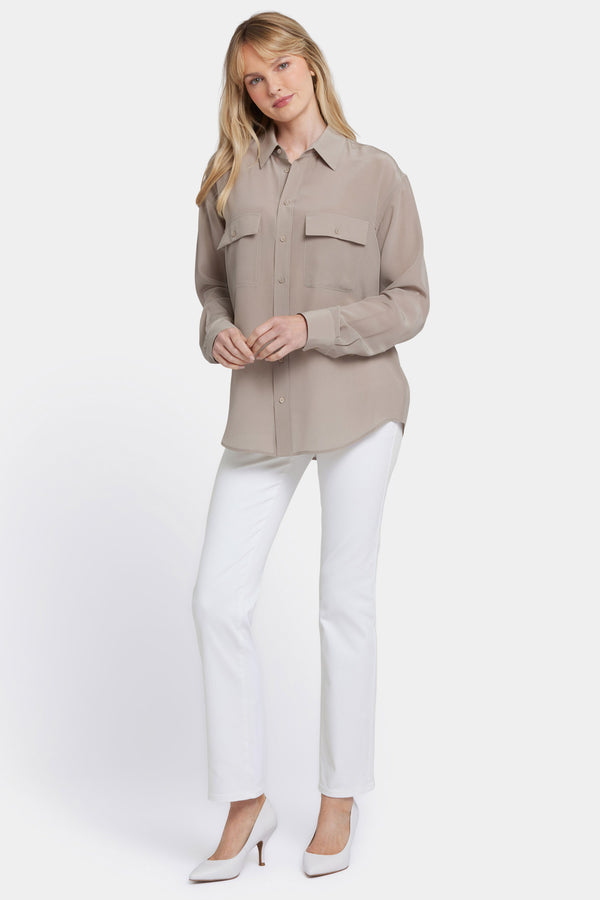 Nydj Lauren Silk Blouse