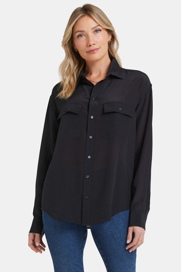 Nydj Lauren Silk Blouse