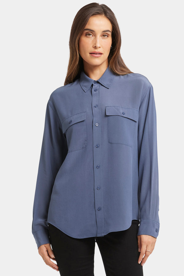 Nydj Lauren Silk Blouse