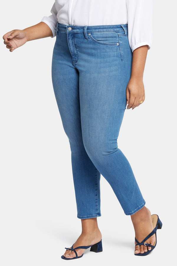 Nydj Le Silhouette Sheri Slim Jeans In Plus Size