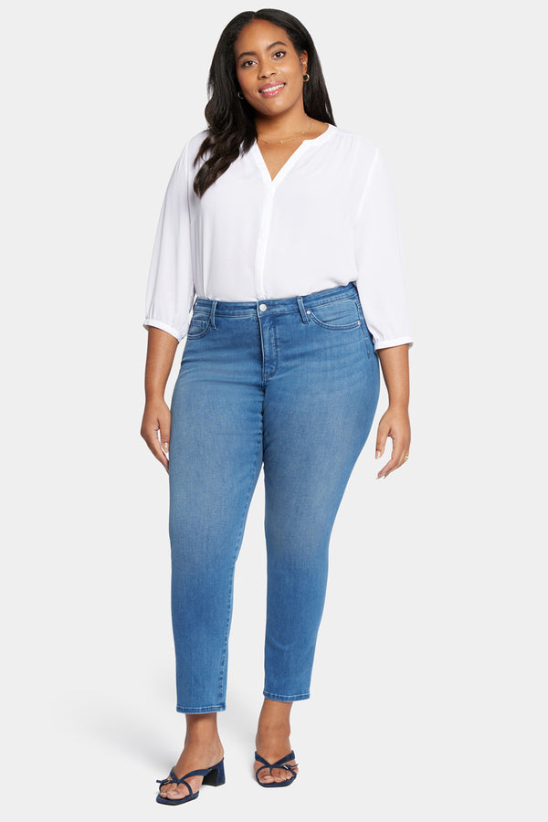 Nydj Le Silhouette Sheri Slim Jeans In Plus Size