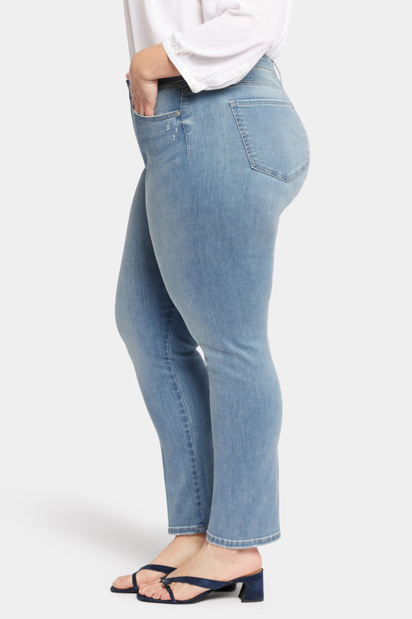 Nydj Le Silhouette Sheri Slim Jeans In Plus Size