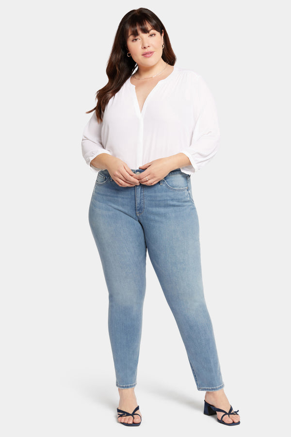 Nydj Le Silhouette Sheri Slim Jeans In Plus Size