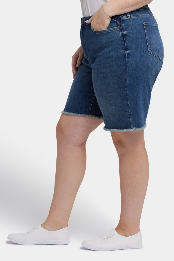 Nydj Lilly Denim Shorts In Plus Size