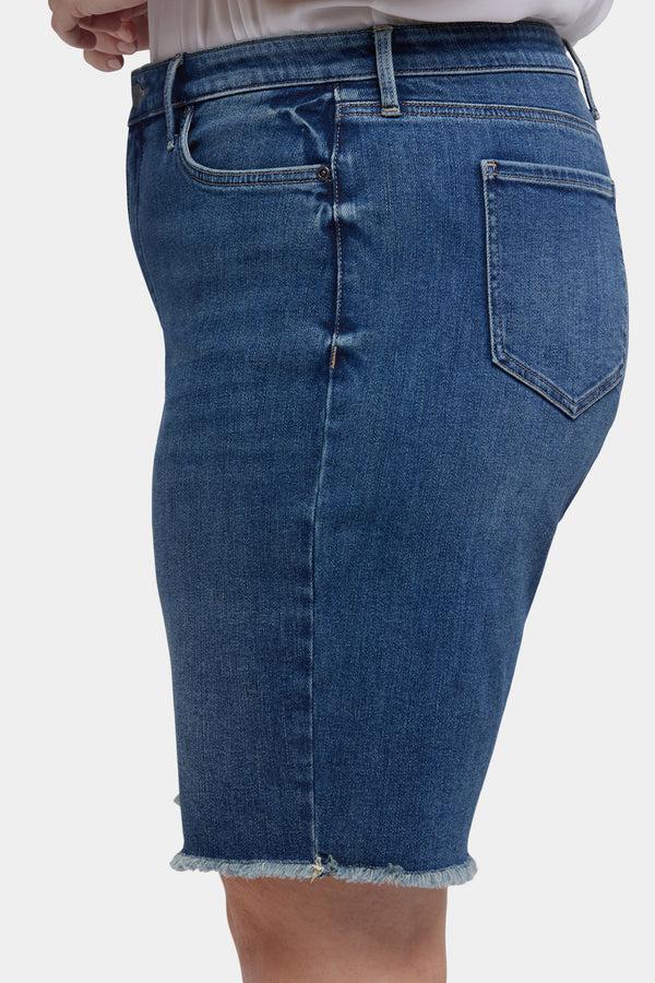 Nydj Lilly Denim Shorts In Plus Size