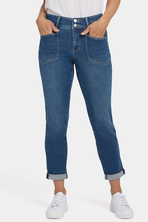 Nydj Margot Girlfriend Jeans In Petite