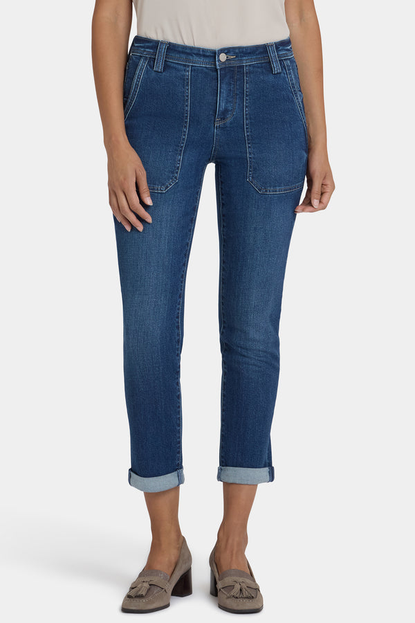 Nydj Margot Girlfriend Jeans In Petite