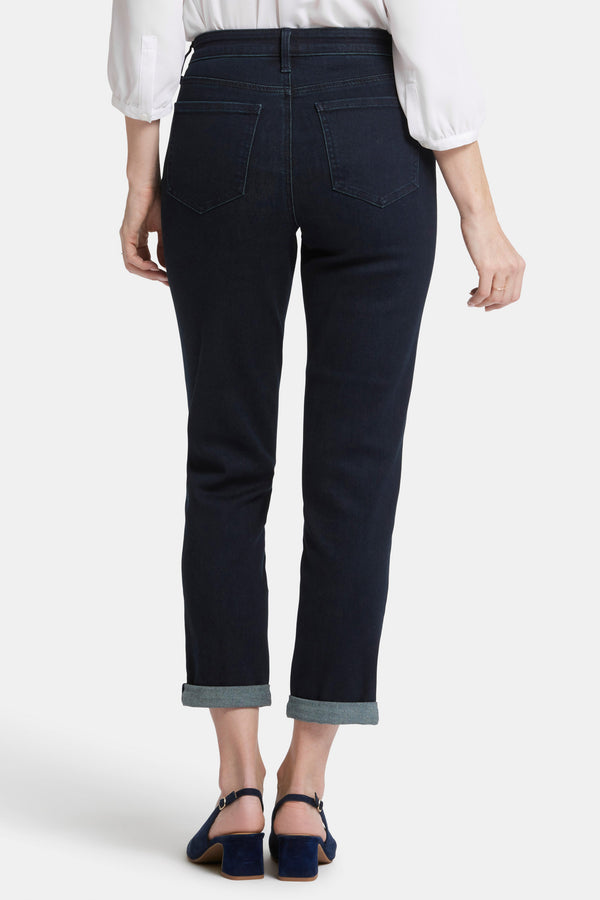 nydj Margot Girlfriend Jeans In Petite