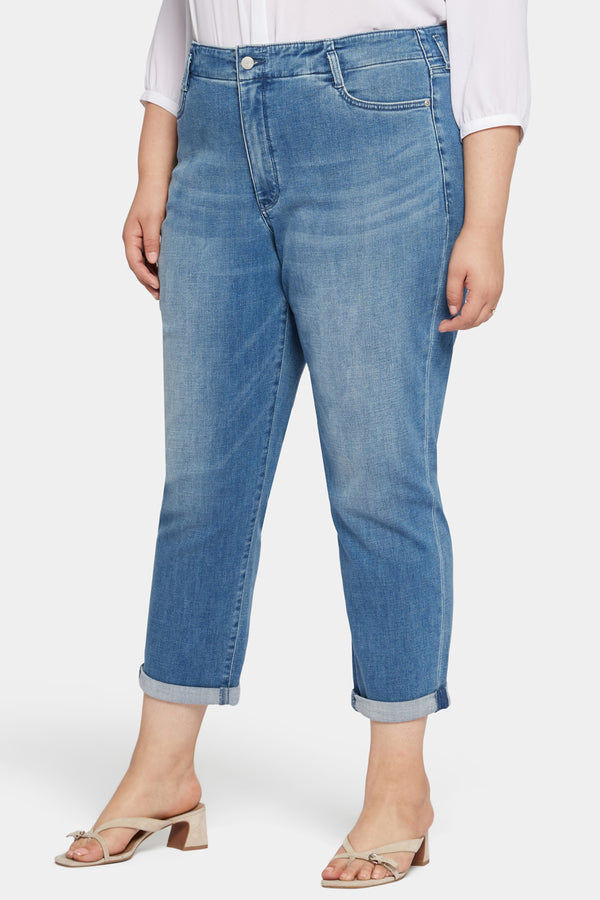 Nydj Margot Girlfriend Jeans In Petite Plus Size
