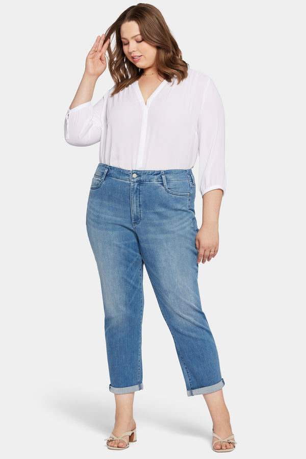 Nydj Margot Girlfriend Jeans In Petite Plus Size