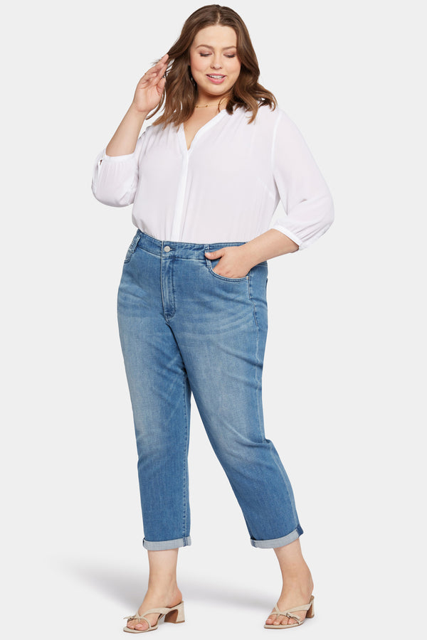 Nydj Margot Girlfriend Jeans In Petite Plus Size