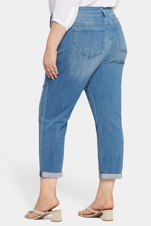 nydj Margot Girlfriend Jeans In Petite Plus Size
