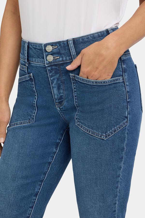 nydj Margot Girlfriend Jeans In Petite