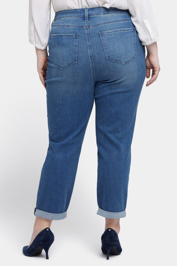 nydj Margot Girlfriend Jeans In Plus Size