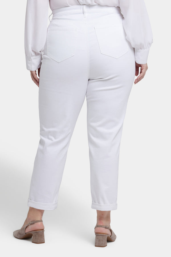 nydj Margot Girlfriend Jeans In Plus Size