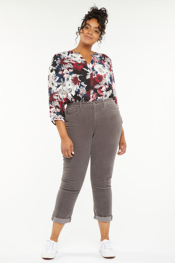 Nydj Margot Girlfriend Pants In Plus Size