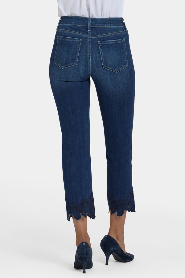 Nydj Marilyn Straight Ankle Jeans In Petite