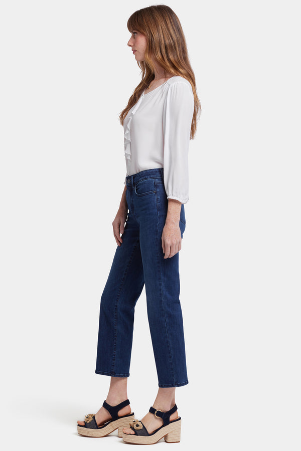 Nydj Marilyn Straight Ankle Jeans In Petite
