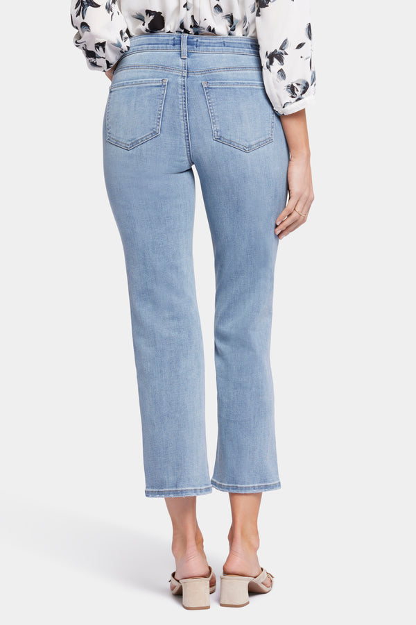 nydj Marilyn Straight Ankle Jeans In Petite