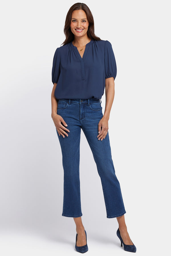 Nydj Marilyn Straight Ankle Jeans In Petite