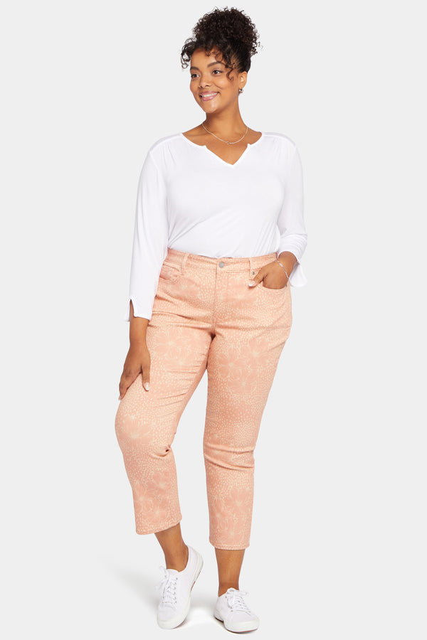 Nydj Marilyn Straight Ankle Jeans In Plus Size