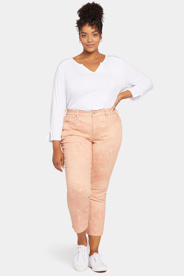 Nydj Marilyn Straight Ankle Jeans In Plus Size