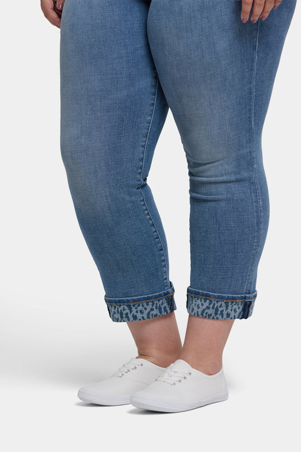 Nydj Marilyn Straight Ankle Jeans In Plus Size