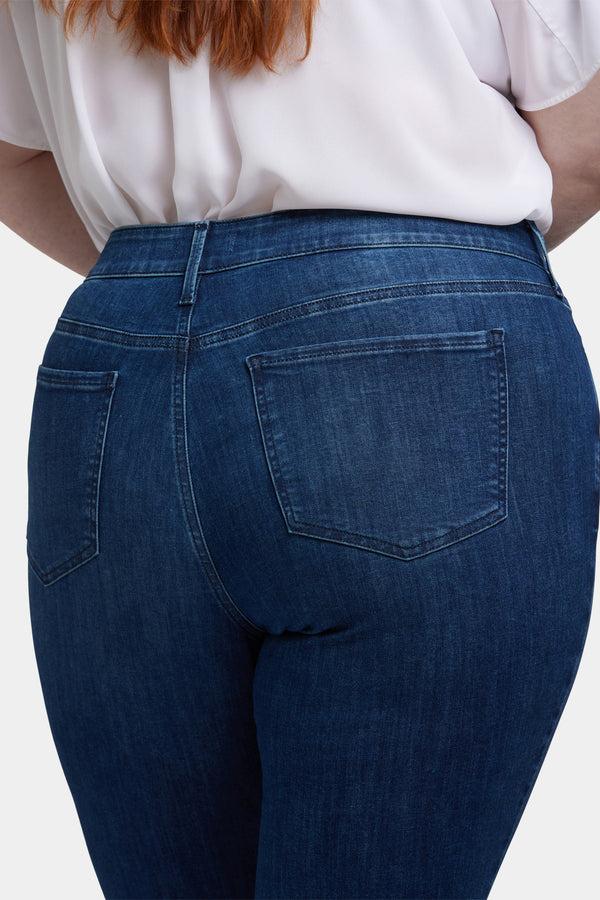 Nydj Marilyn Straight Ankle Jeans In Plus Size