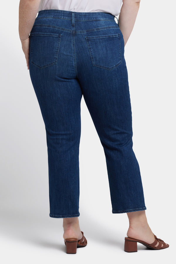 nydj Marilyn Straight Ankle Jeans In Plus Size