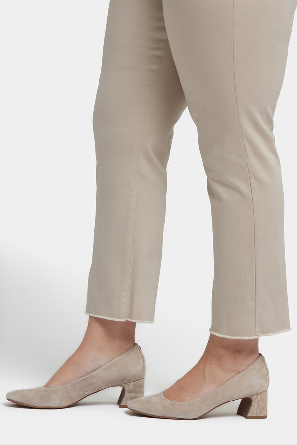 Nydj Marilyn Straight Ankle Jeans In Plus Size