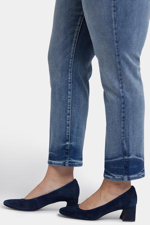 Nydj Marilyn Straight Ankle Jeans In Plus Size