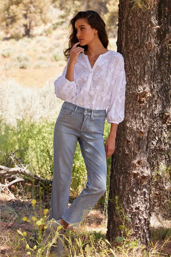 nydj Marilyn Straight Ankle Jeans