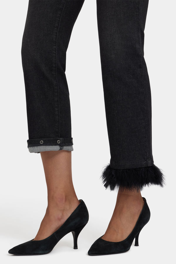 nydj Marilyn Straight Ankle Jeans